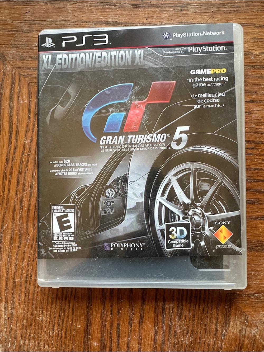 Sony PlayStation 3 Gran Turismo 5 XL Edition (Black)